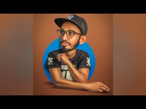 3d caricature tutorial by arun kumar