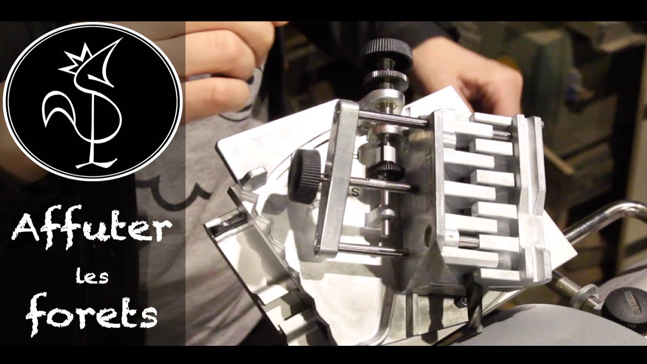 Comment affuter les forets : le système Tormek DBS-22