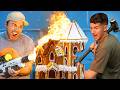 Engineer Vs Pro Chef Extreme Gingerbread House Contest