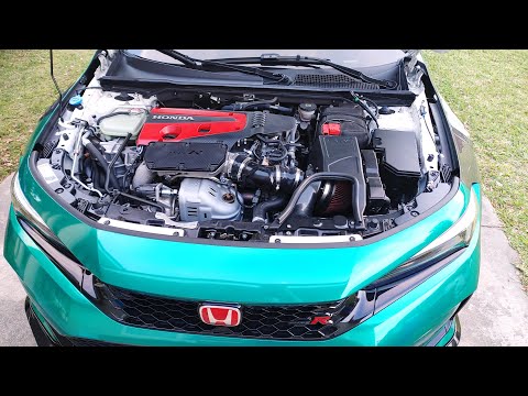 PRL FL5 civic Type R high volume intake install