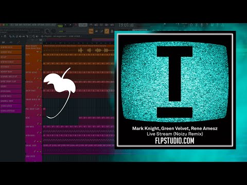 Mark Knight, Green Velvet, Rene Amesz - Live Stream (Noizu Remix) (FL Studio Remake)