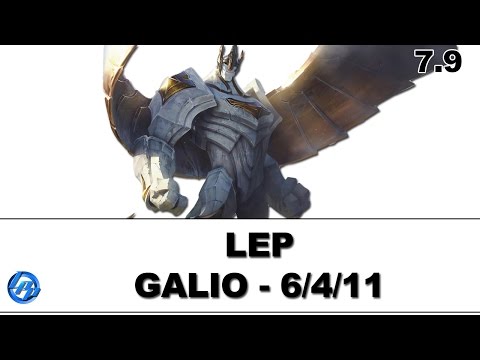 LEP - Galio vs Rumble - Patch 7.9