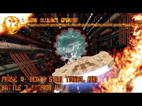 X-wing Alliance Upgrade - Battle 7 - Mission 4 - Phase 4: Death Star Tunnel Run