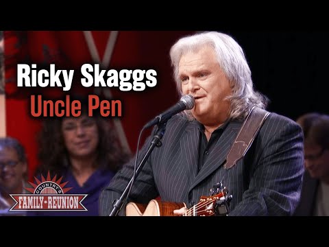 Ricky Skaggs sings "Uncle Pen"