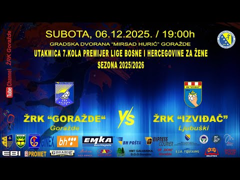 ŽRK Goražde – ŽRK Izviđač