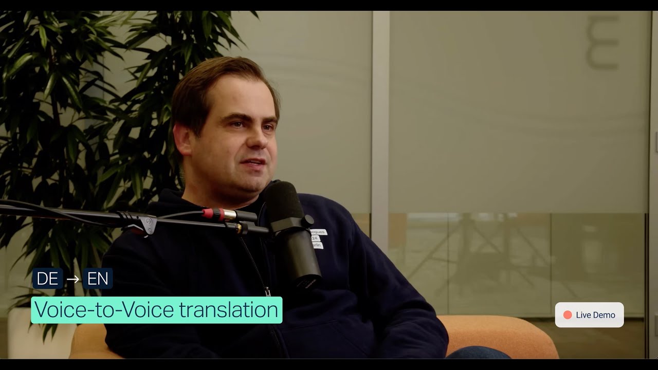 Watch DeepL Voice-to-Voice Translation in Action