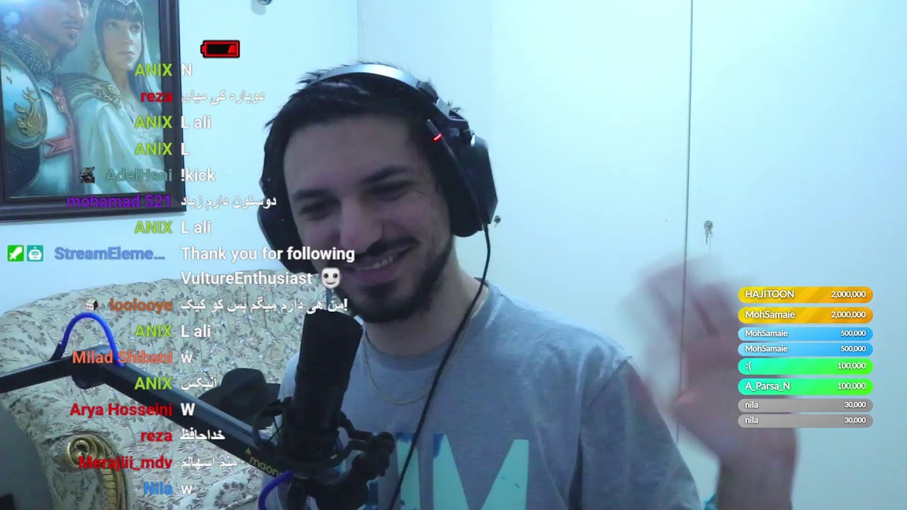 Alirexza Livestream LETS GO KICK