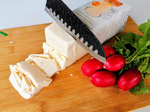 Нарежьте Ряженку и Кефир + Редис и Грибы - Вкуснейший сыр за 5 минут!