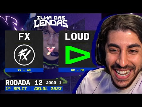 Fluxo x LOUD | CBLOL 2023: 12ª Rodada - 1ª Etapa | Ilha das Lendas