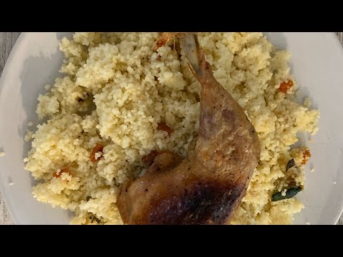 Bullgur me perime dhe mish pule ose kus kus/ how to cook cous cous with vegetables