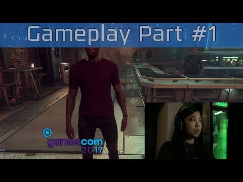 Star Citizen - Gamescom 2017 Alpha 3.0 Demo Gameplay Part #1 [HD]