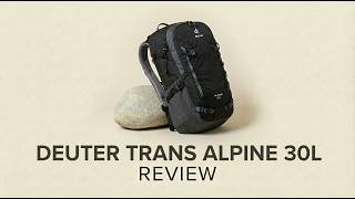 Deuter Trans Alpine 30L review (onebag reddit)