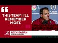 Nick Saban says he will ALWAYS REMEMBER this Alabama team more than any other I CBS Sports