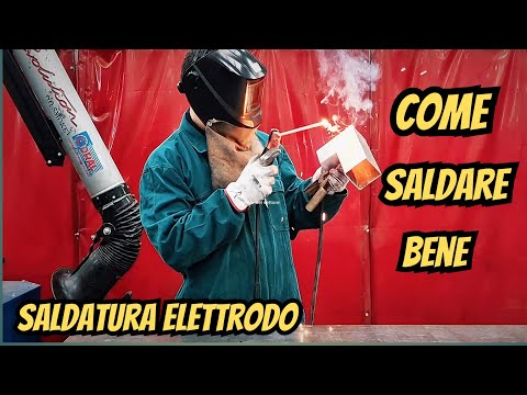 Come saldare bene lezione di saldatura elettrodo con solo tre passaggi 😉