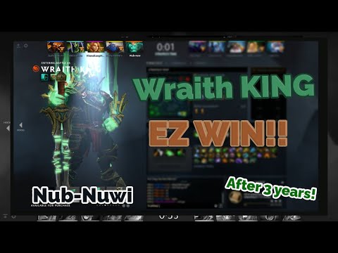 Dota 2 - Wraith king Easy win!