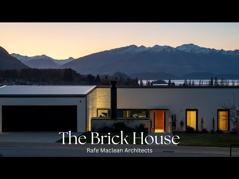 A Certified Passive House Sits Long And Low Against Its Alpine Backdrop In Central Otago