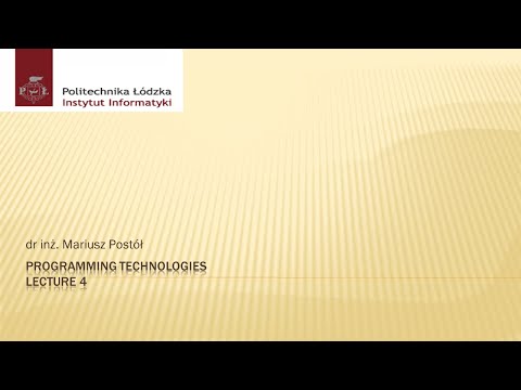 Programming Technologies Lecture Lesson 4 Functional programming basics