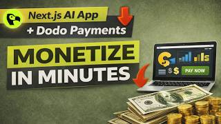 Monetize Your Next.js AI App in 10 Minutes | Dodo Payments + Sentra