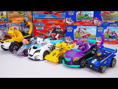 Satisfying Unboxing, Paw Patrol Cat Pack Vehicles Toys | Paw Patrol Ready Race Rescue Toys