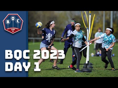 BRITISH QUADBALL CUP 2023 - OFFICIAL LIVESTREAM 🏐🔴🟡 (DAY 1)