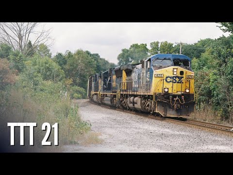 TTT 21 - CSX Trains in and Around Amsterdam, NY