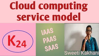 IaaS PaaS SaaS-Cloud service Models