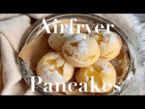Mini-Pfannkuchen in 5 Minuten: Das einfachste Rezept, das du je probiert hast! Airfryer Rezept