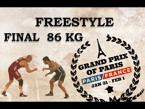 Final - Freestyle Wrestling 86 kg - MARCINKIEWIC (POL) vs KARIMIMACHIA (IRI) - Grand Prix of Paris