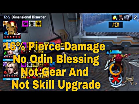 Dispatch Mission Stage 12-5 Clear With Iron Man 80 Level And No Odin Blessing - Marvel Future Fight