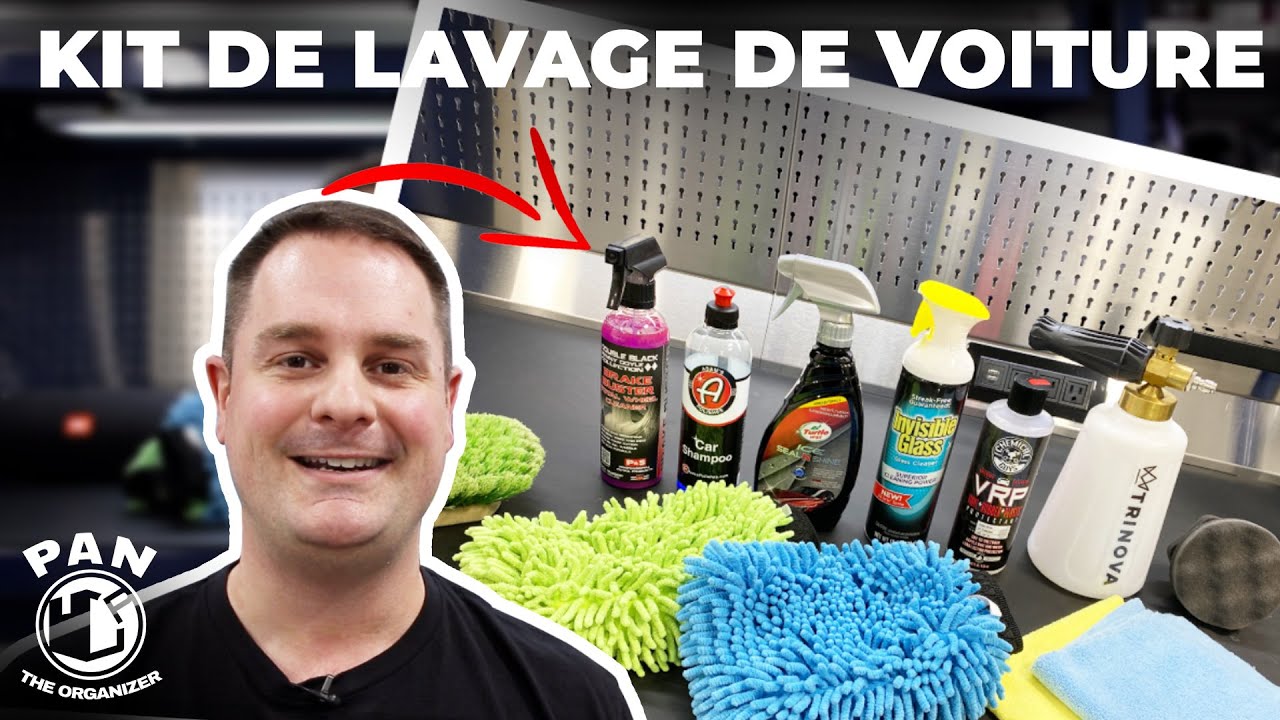 Kit de lavage de voiture ultime pour débutants!