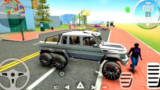 Car Simulator 2: Dominating the City in an AMG G63 6x6 - Android Gameplay