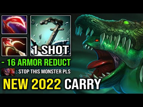 NEW 2022 Offlane Carry Tidehunter 1 Smash Delete with Desolator -16 Armor Reduction Dota 2