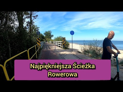 Najpiękniejsza Trasa Rowerowa w Polsce brzegiem Morza Kołobrzeg-Ustronie Morskie
