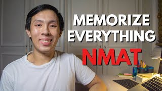ULTIMATE NMAT Study Tips: How to memorize everything you need to know for the NMAT