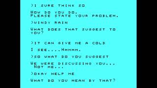 Eliza for the TI-99/4A