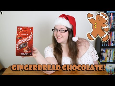 Limited Edition Gingerbread Lindt Lindor Milk Chocolate Balls Taste Test | Birdew Reviews