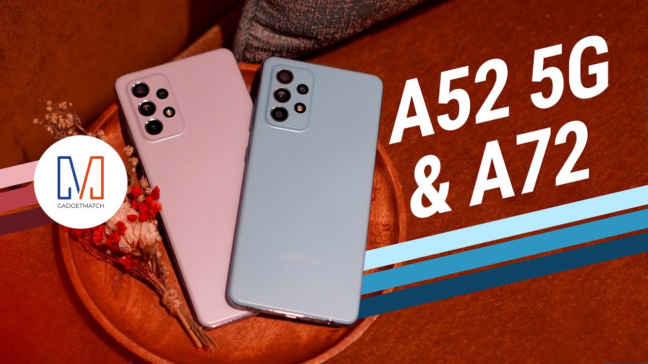 Samsung Galaxy A52 5G and A72 First Impressions