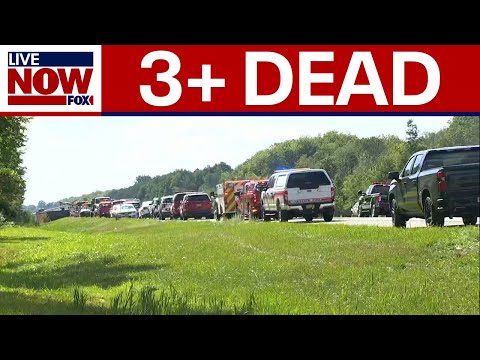 Video | Tour bus heading from Niagara Falls to New York City leaves several dead, officials say