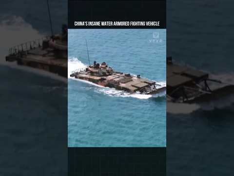 China's Insane Water Armored Fighting Vehicle