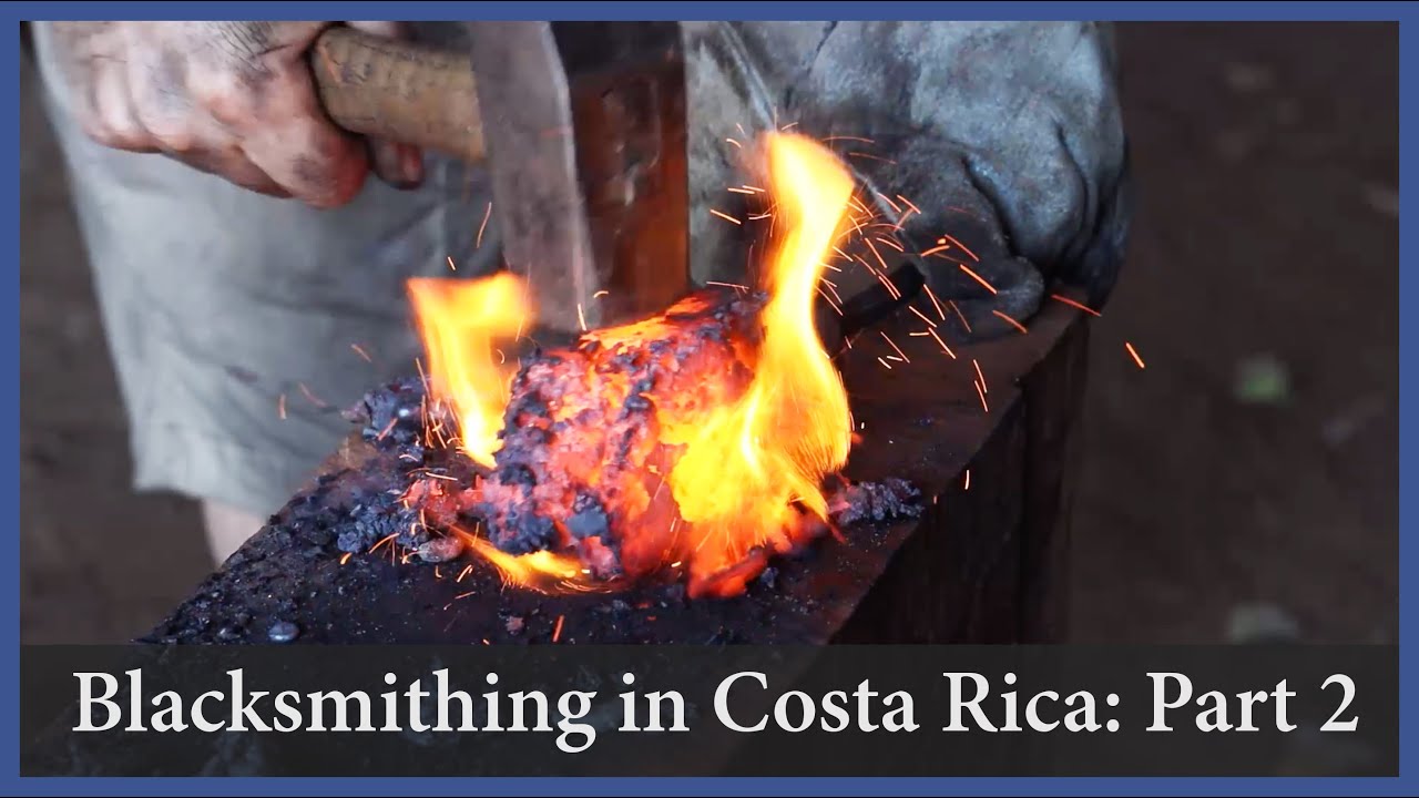 Acorn to Arabella - Journey of a Wooden Boat - Episode 103: Blacksmithing in Costa Rica: Part 2