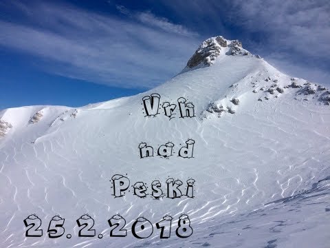 Vrh nad Peski, 25.2.2018