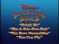 Disney S Sing Along Songs 1988 Promo