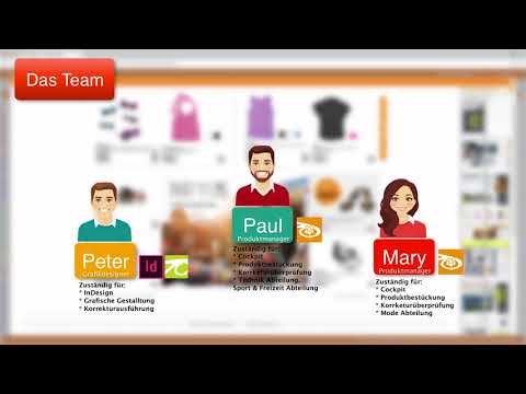 Xactuell Cockpit InDesign Database Publishing - Demo Team