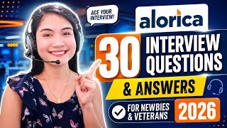 30 ALORICA INTERVIEW QUESTIONS AND ANSWERS FOR NEWBIES AND VETERANS 2026 | NAYUMI CEE 💙