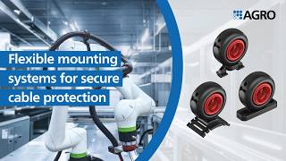 Flexible mounting systems for secure cable protection