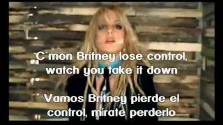 Britney Spears Me Against The Music subtitulos español ingles