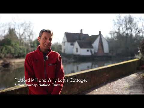 Flatford Mill and Willy Lott's Cottage   HD 1080p