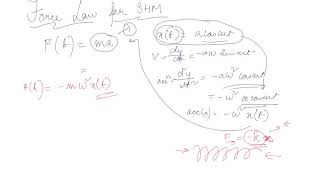 Force Law for SHM | Class 11 Physics Oscillations