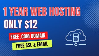 How To Buy Unlimited Web Hosting Only For $12/Year with Free .com Doma