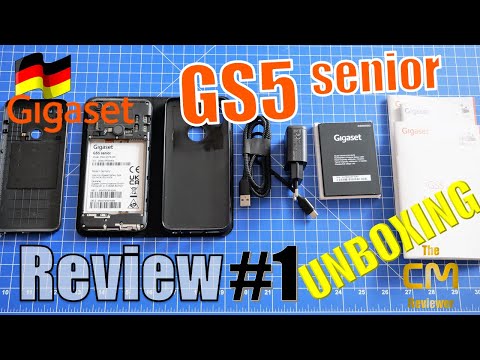 Gigaset GS5 senior Unboxing: Lieferumfang seniorengerecht erklärt! #1